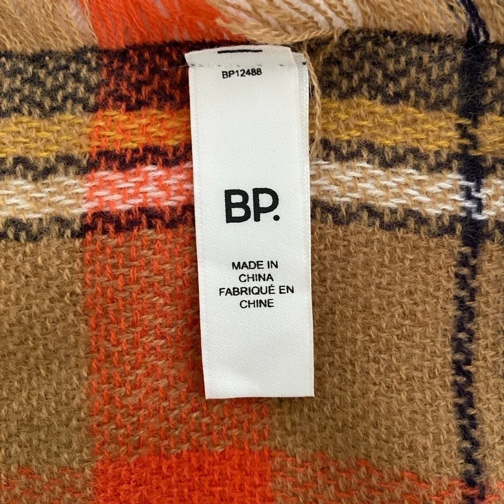 BP Brass Plum Nordstrom Autumn Fall Thanksgiving Scarf EUC